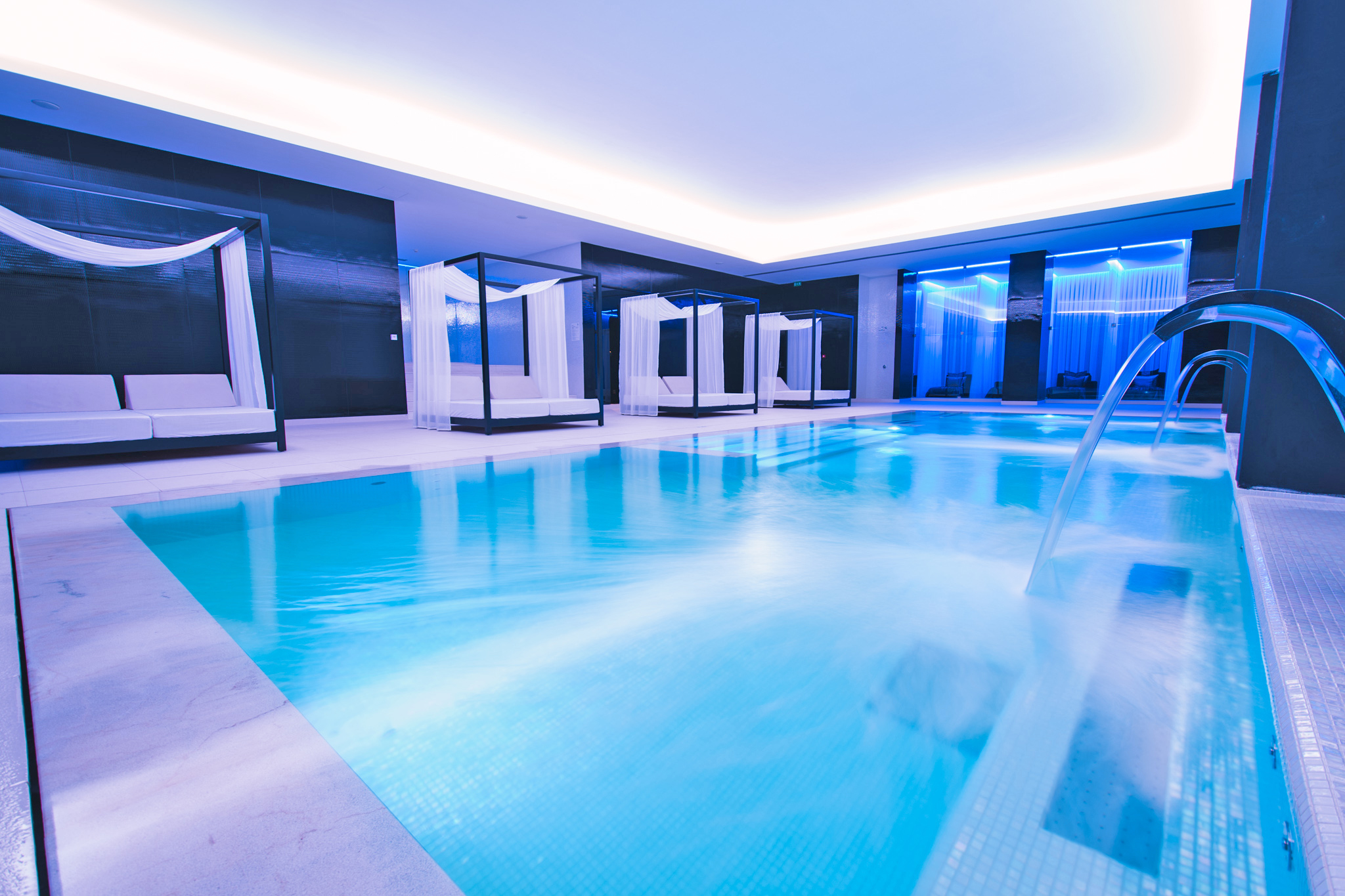 VidaMar Resort Hotel Algarve - Osmos Wellness Centre - Indoor Animated Pool - WeLoveGolfTravel