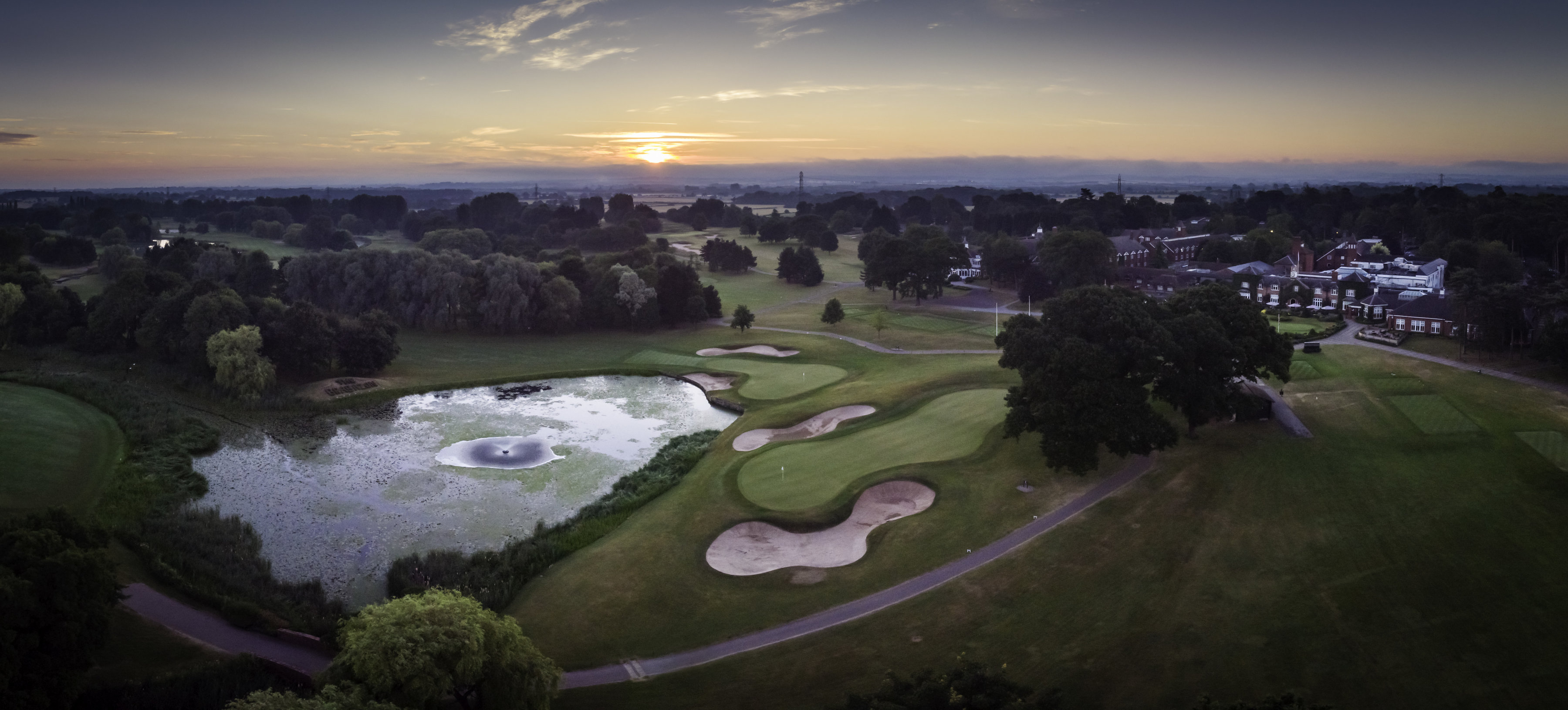 Aerial Shot The Belfry - WeLoveGolfTravel